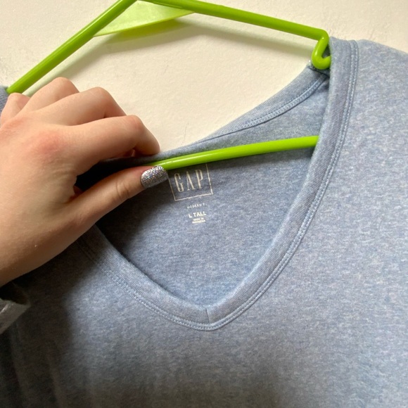 Gap Modern Tee (Light blue, NWOT) - Picture 2 of 5